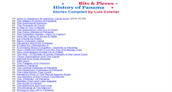 Desktop Screenshot of panamahistorybits.com